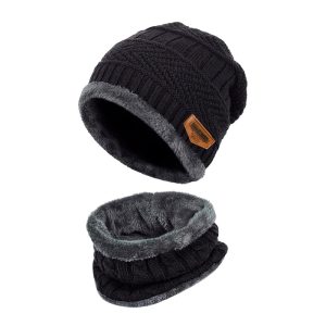 Flisy, 2 az 1-ben téli készlet (sapka és sál)