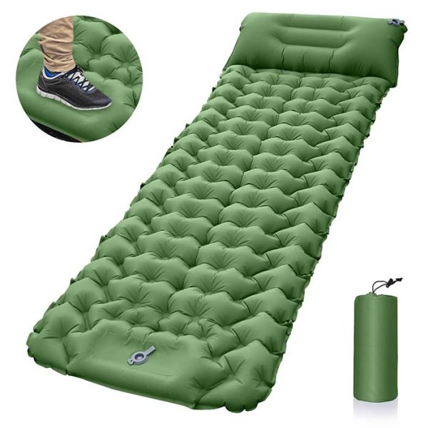 SleepMat, felfújható szőnyeg fejtérrel