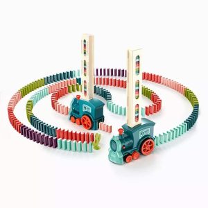TrainDomino, egy vonat, amely dominódarabokat rendez