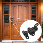 Biztonsági ajtózár, automata biztonsági zár | fekete | 2 db | LockLatch