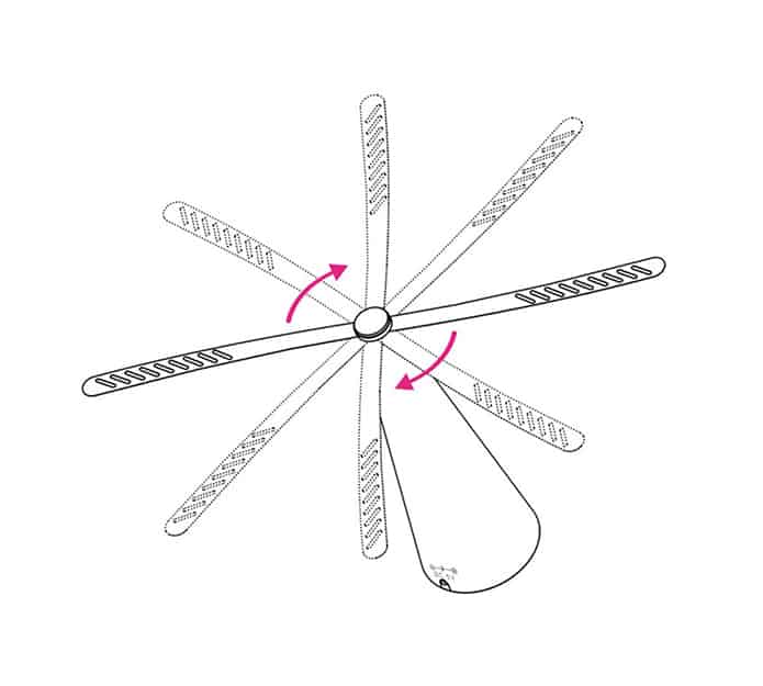 InsectBlow, a hordozható, vegyszermentes rovarriasztó