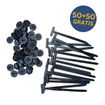 CableTies, nylon kötegelők autóipari és univerzális felhasználásra (50 db) (50 +50 INGYENES)