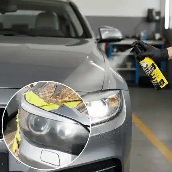 PolishSpray, autó fényszóró spray