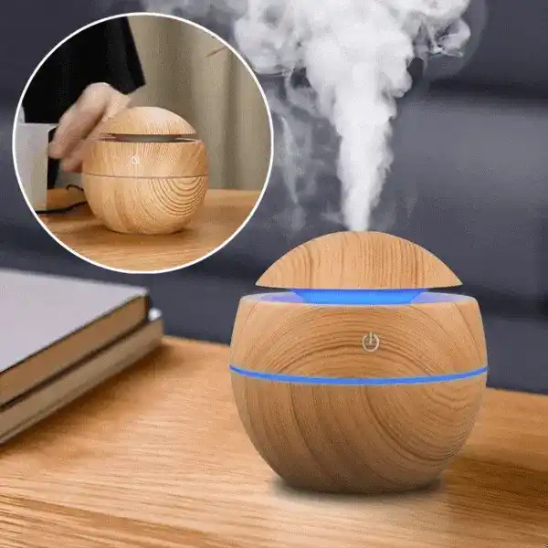 Diffúzor, LED párásító és illóolaj diffúzor