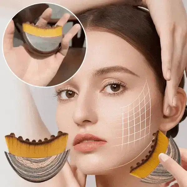 LymphaticBrush, nyirokmasszázs és arckontúrozó kefe