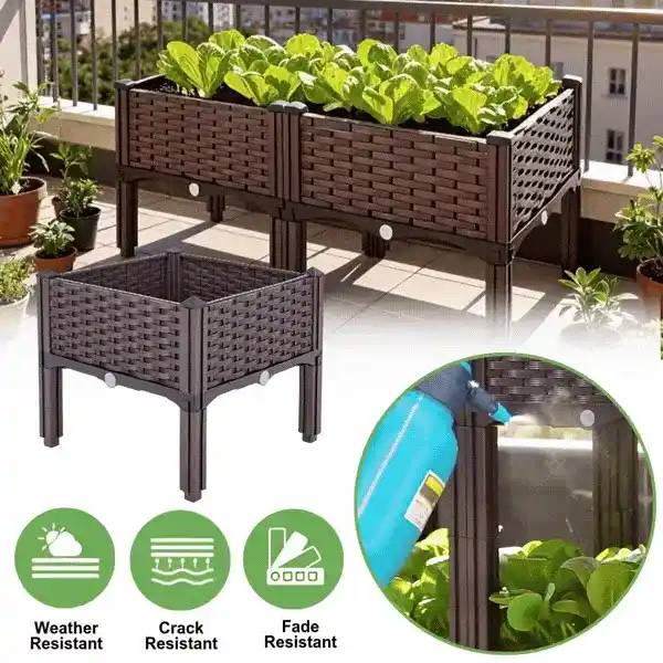 Growsy, emelt kerti vályú