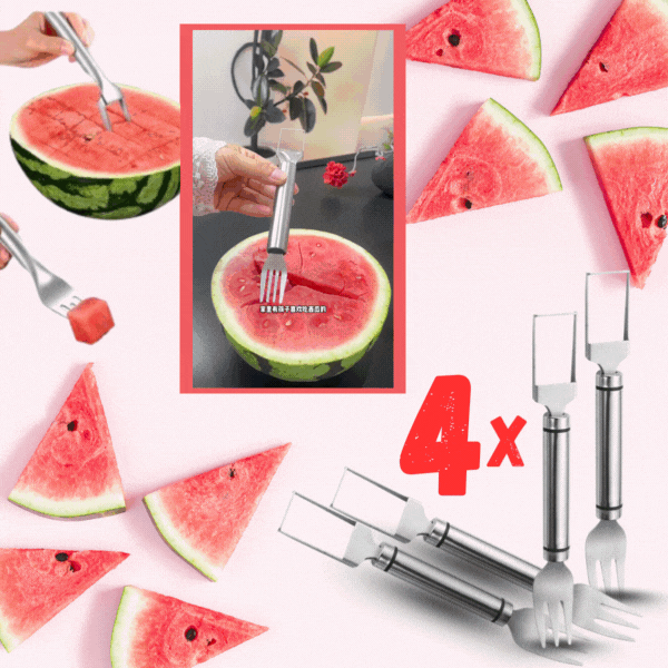 Görögdinnye Vágó Villa 2 az 1-ben, FRUITFORK