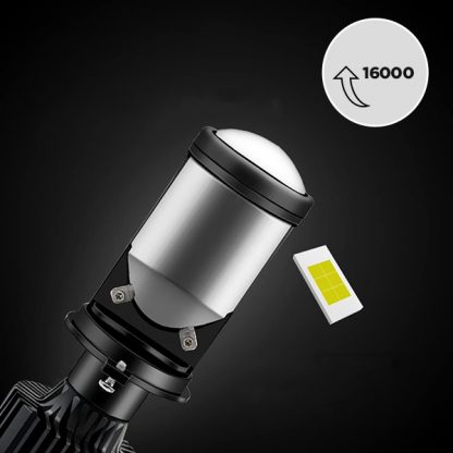 HIGHBM, LED fényszóró RoadBeam éles fényvágással
