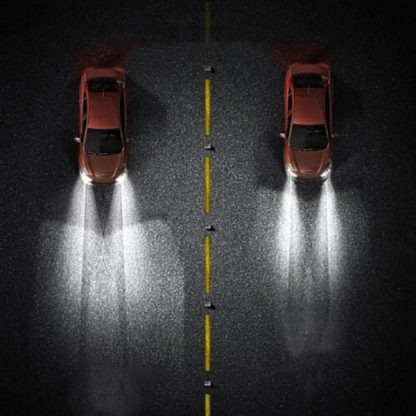 HIGHBM, LED fényszóró RoadBeam éles fényvágással