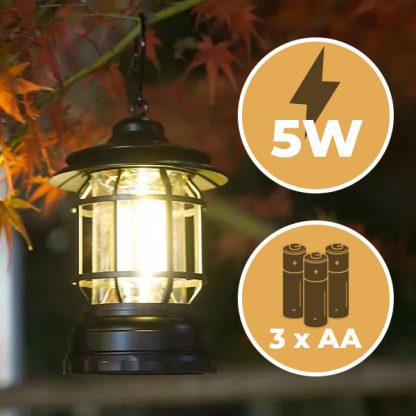 LANTERNLIGHT, Retro LED Lámpa