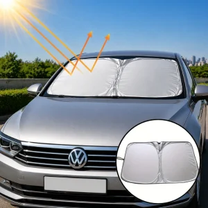 SunVisor, visszahúzható autószélvédő napellenző